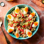 Orzo Russian Salad with Tuna