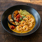 Saffron Coconut Prawns