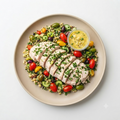 Mediterranean Poached Chicken