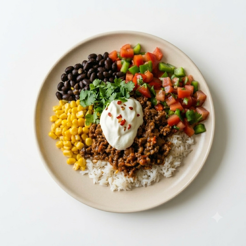 Beef Burrito bowl