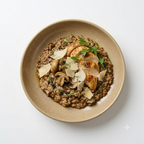 Mushroom Risotto with Chicken breast